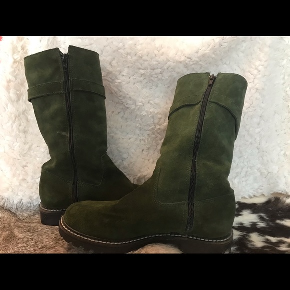 Green booties - Picture 5 of 7